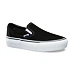 VANS UA CLASSIC SLIP-ON PLATFORM Black Černá 40,5