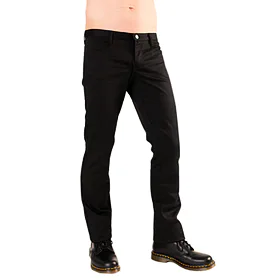 kalhoty gothic BLACK PISTOL Hipster Denim Black 26