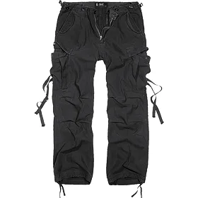 kalhoty plátěné BRANDIT M65 Vintage Trouser Black S